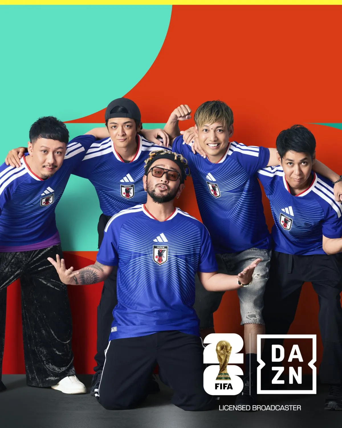 ORANGE RANGE、「チャンピオーネ」から20年　DAZNのW杯2026アンセム担当決定