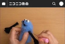 パペットスンスンを“すべて”羊毛フェルトで手作り「クオリティえぐい」「ちゃんとフワもこ」　“細かすぎる”手芸動画にネット感動