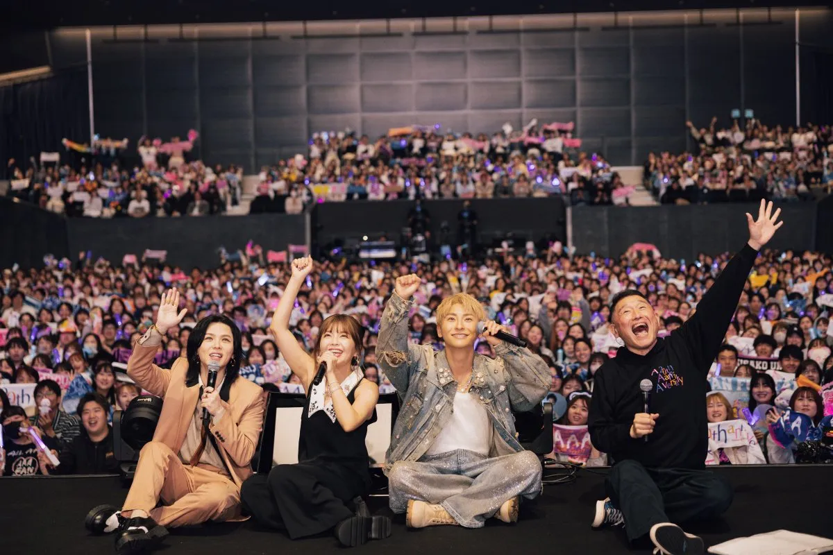 AAA宇野・與・末吉、デビュー20周年記念ファンミーティングツアーを完走！4会場8公演で約2万人を動員