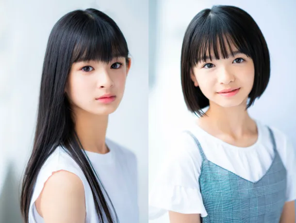 末永ひなた＆瑞島穂華、『nicola』専属モデルに　13歳2人がデビュー