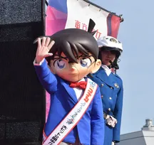 【横浜国際映画祭】『名探偵コナン』コナンくん、映画で大変なことになった横浜でレッドカーペット参加「ドキドキしながら来た」