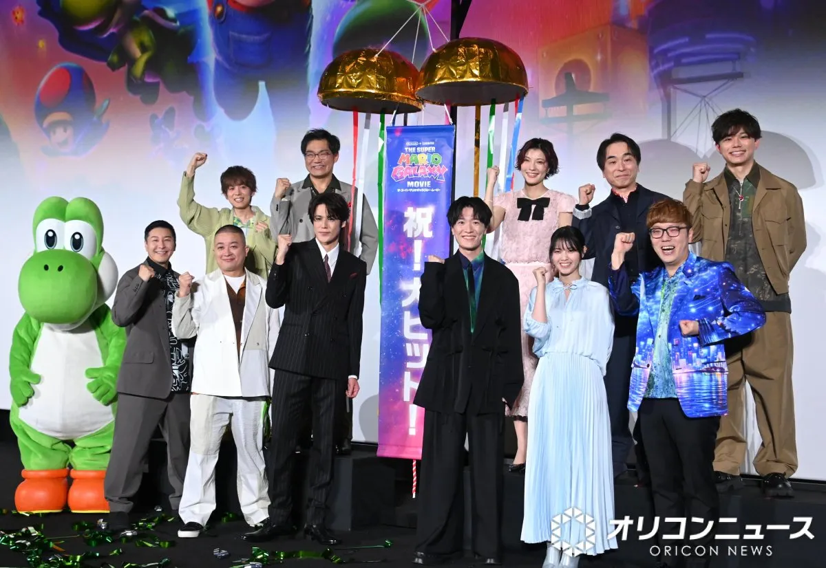映画『スーパーマリオ』第2弾、全世界で9億ドルに迫る大ヒット　宮野真守「マンマ・ミーア！」