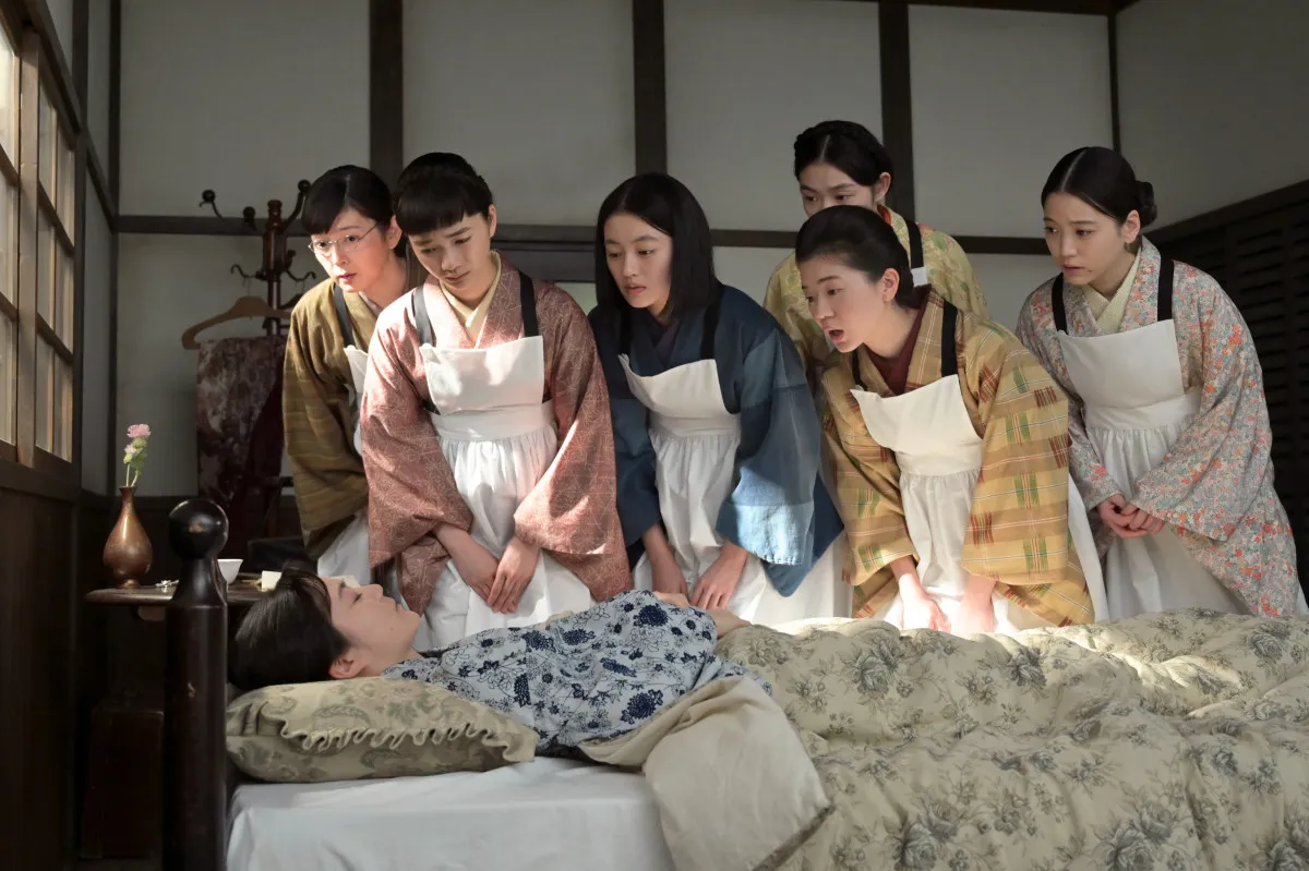 『風、薫る』多江の父が学校にやってきて…　第30回場面カット