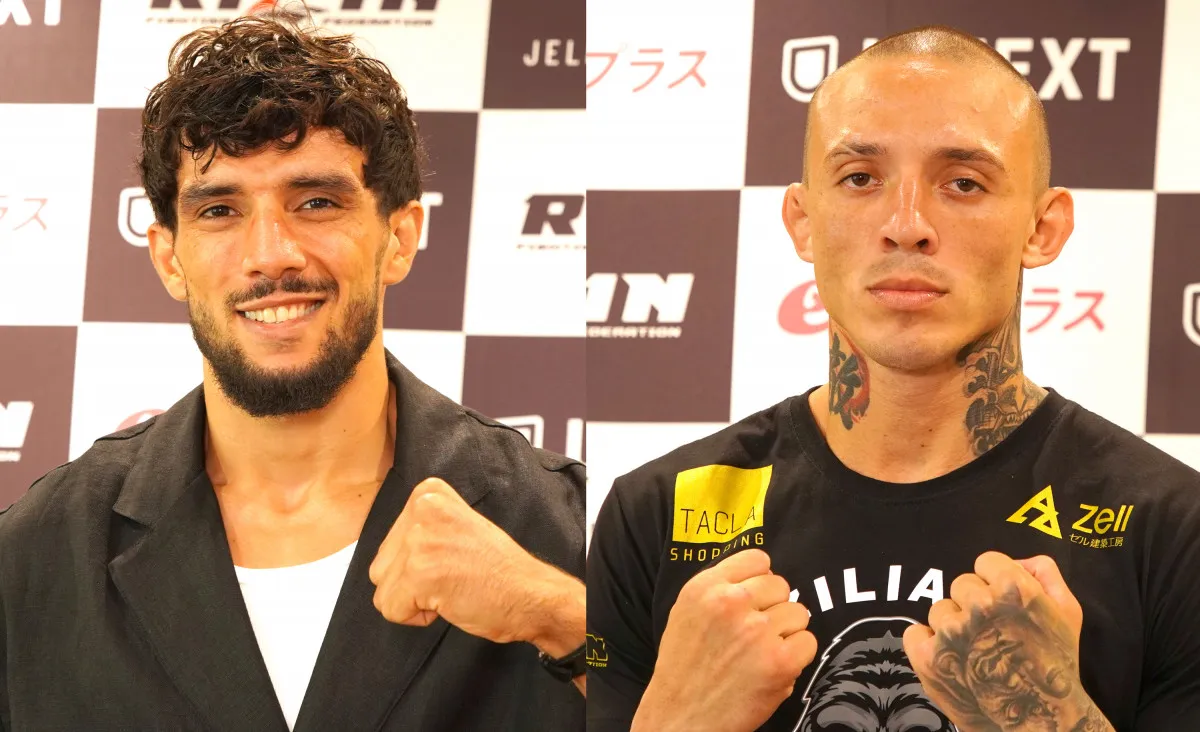 【RIZIN】ノジモフ「キャリアで最高潮の状態」vs.グスタボ「腰にベルトを巻くのは自分」【インタビュー】