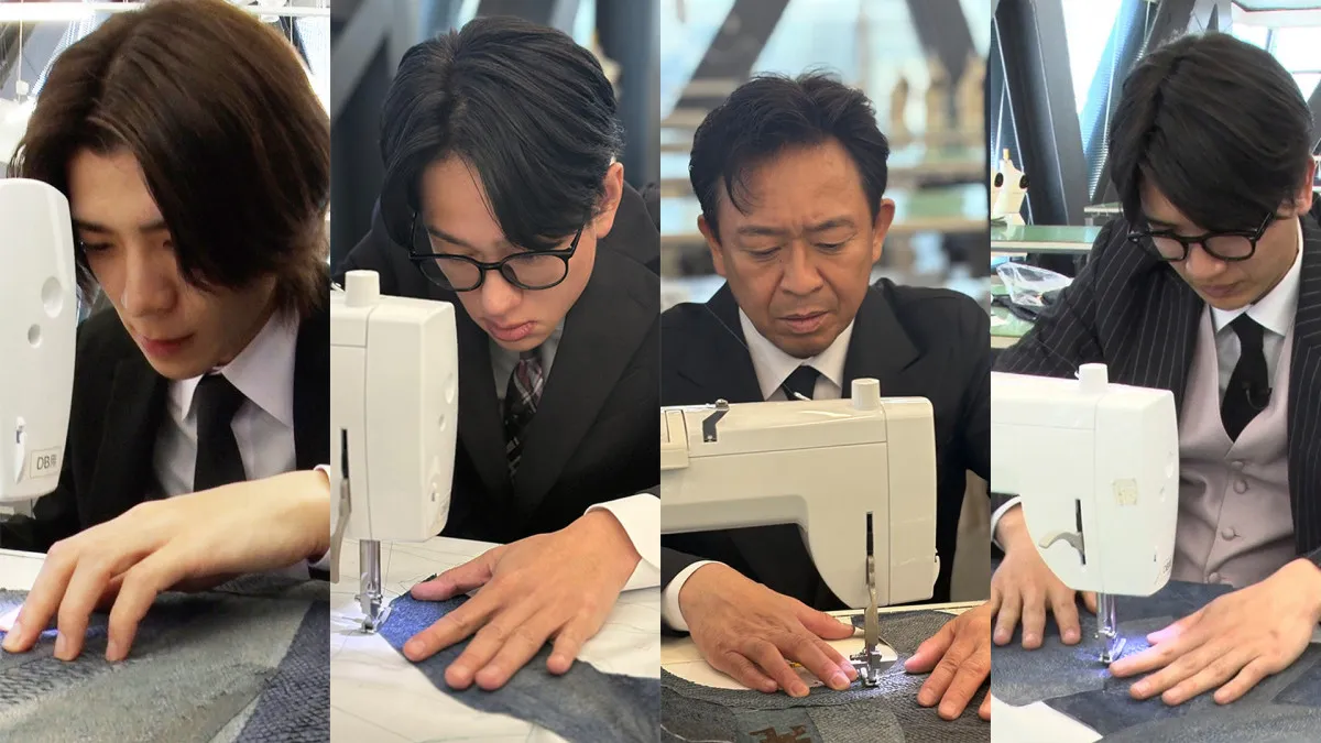 『鉄腕DASH』新企画「仕立て屋DASH」スタート　城島茂らが魚の皮から衣服づくり