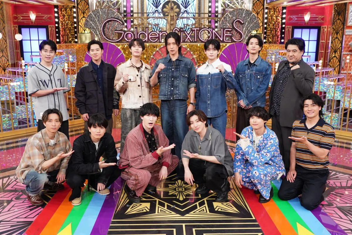 3ヶ月ぶり一時帰国の目黒蓮、SixTONESと大騒ぎ　『Golden SixTONES』ラストに重大発表も