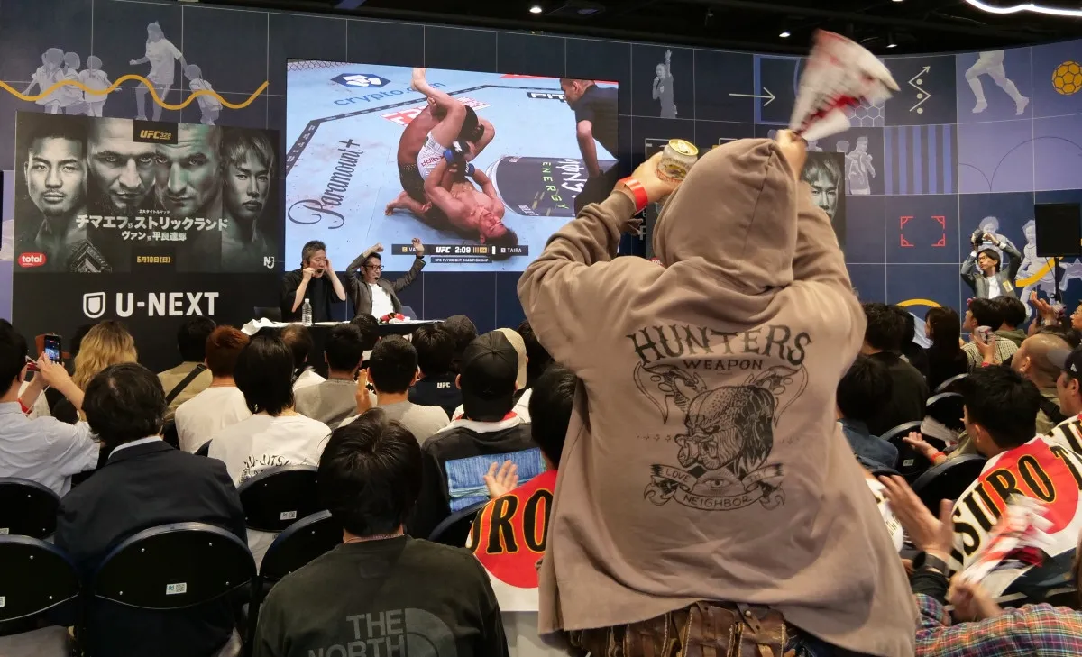 【UFC】平良達郎、世界王座にあと一歩　激闘5Rの末に無念のTKO負け