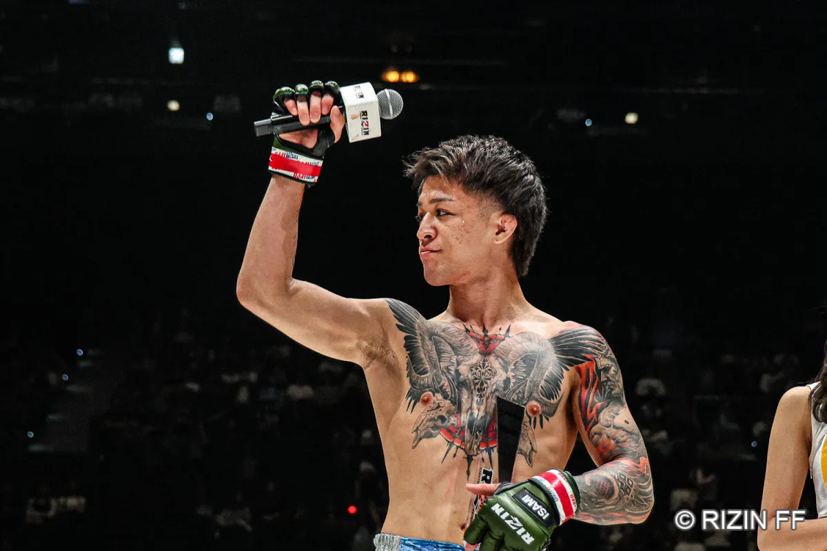 【RIZIN】ジョリー、2戦連続でアームバー勝利！児玉兼慎を1分で制圧、大みそかに篠塚辰樹へ対戦要求