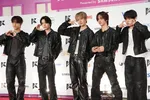 【KCON JAPAN】ジェジュンがプロデュース・KEYVITUP、レッドカーペット登場　初々しさあふれる姿も