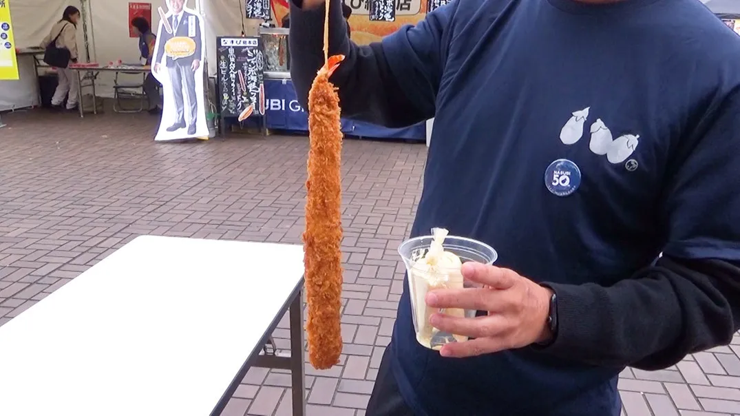 『オモウマい店』出店用の“ジャンボ海老フライ”1800円…「なすび総本店」最新映像