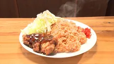 『オモウマい店』“総重量1キロ”ケチャップライスチキンカツ950円「軽食喫茶だけど重食喫茶」