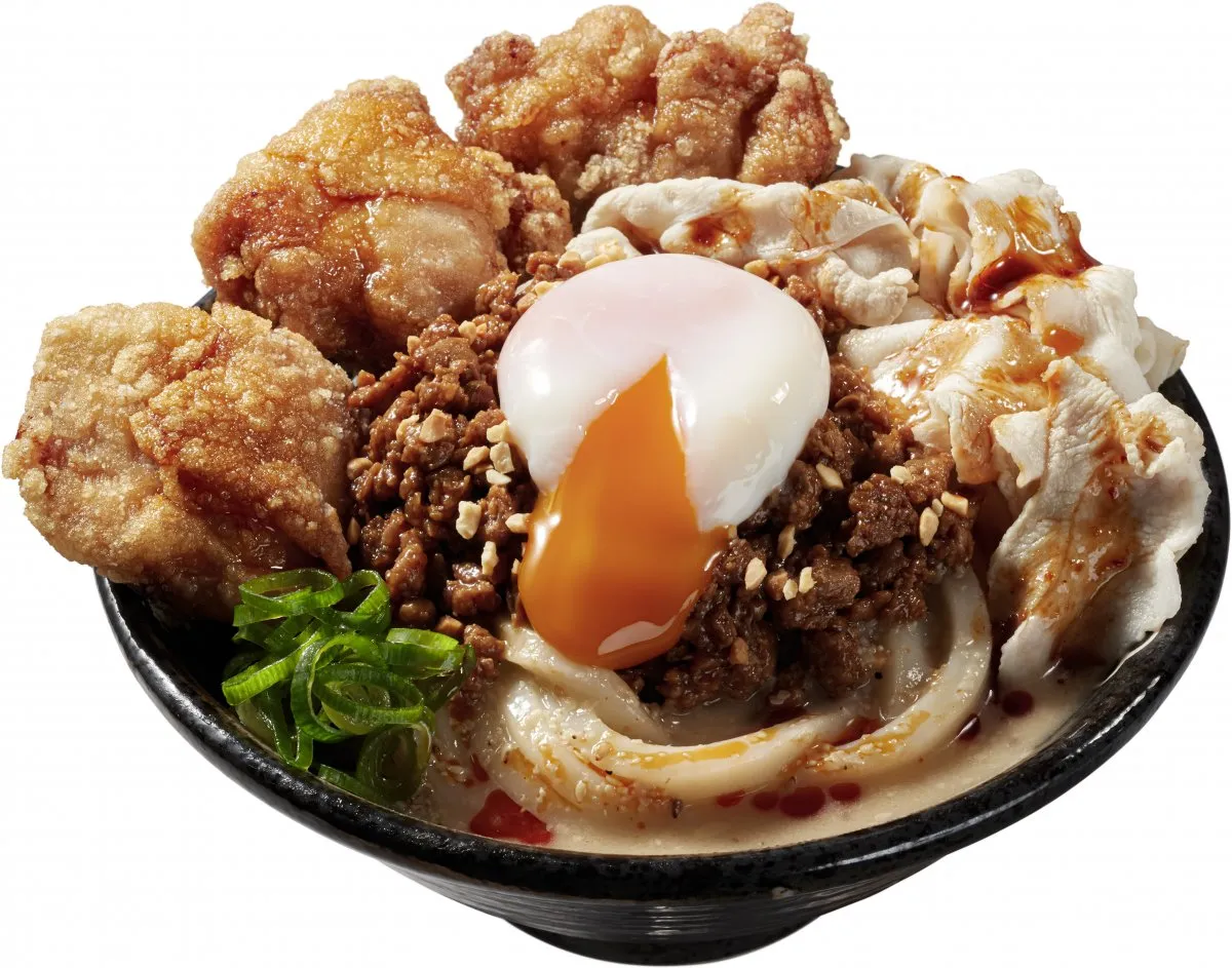 はなまるうどん、総重量約1キロ「爆坦々」期間限定発売へ　限定29食が290円で食べられる店舗も