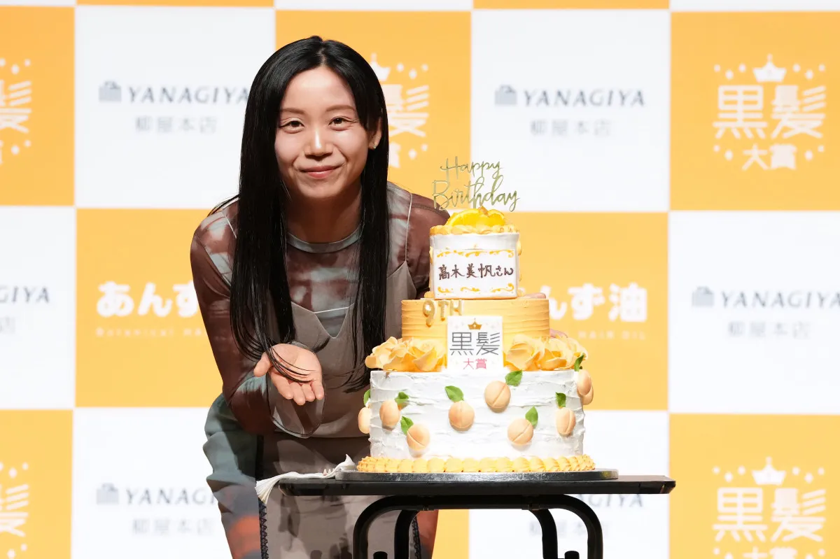 「綺麗すぎます」“黒髪大賞”特別賞の高木美帆に反響　インスタで報告「眩しい 美しい」　大賞は白鳥玉季