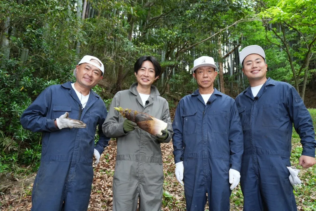 相葉雅紀、たけのこ掘り対決で白熱「いい戦いをしたな」　野菜作りに夢膨らます場面も
