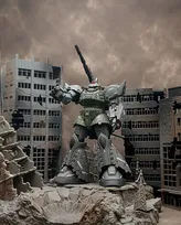 人気マガジン漫画家、センス抜群な『ガンプラ』制作で大反響「スジ彫りもすごい…！」