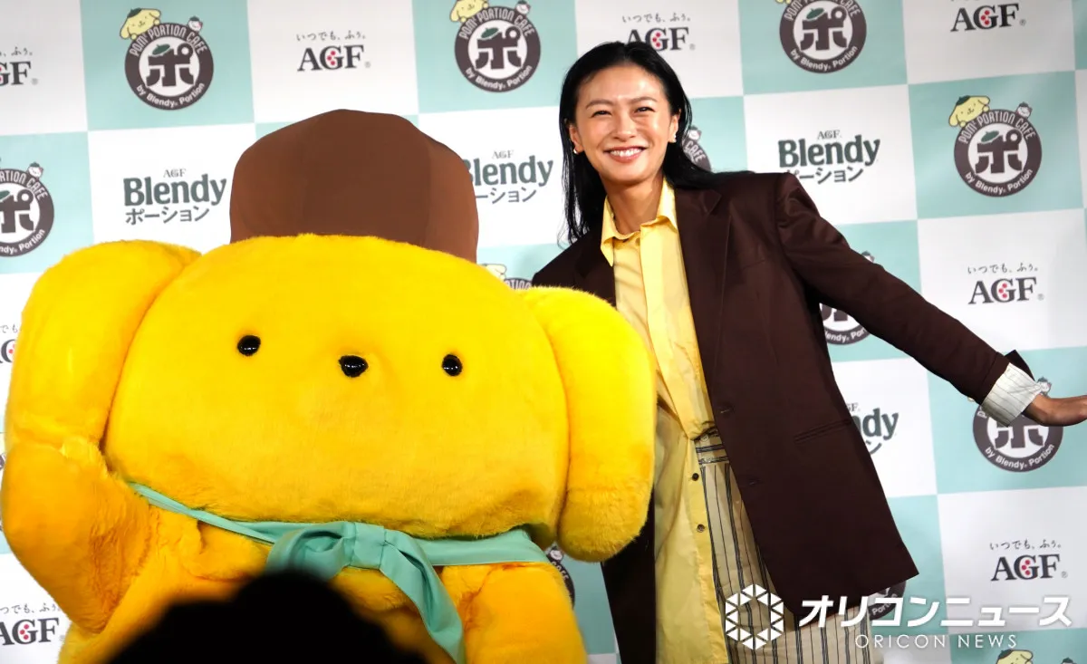 ポムポムプリン、軽快に動く　榮倉奈々驚き「結構早い！」