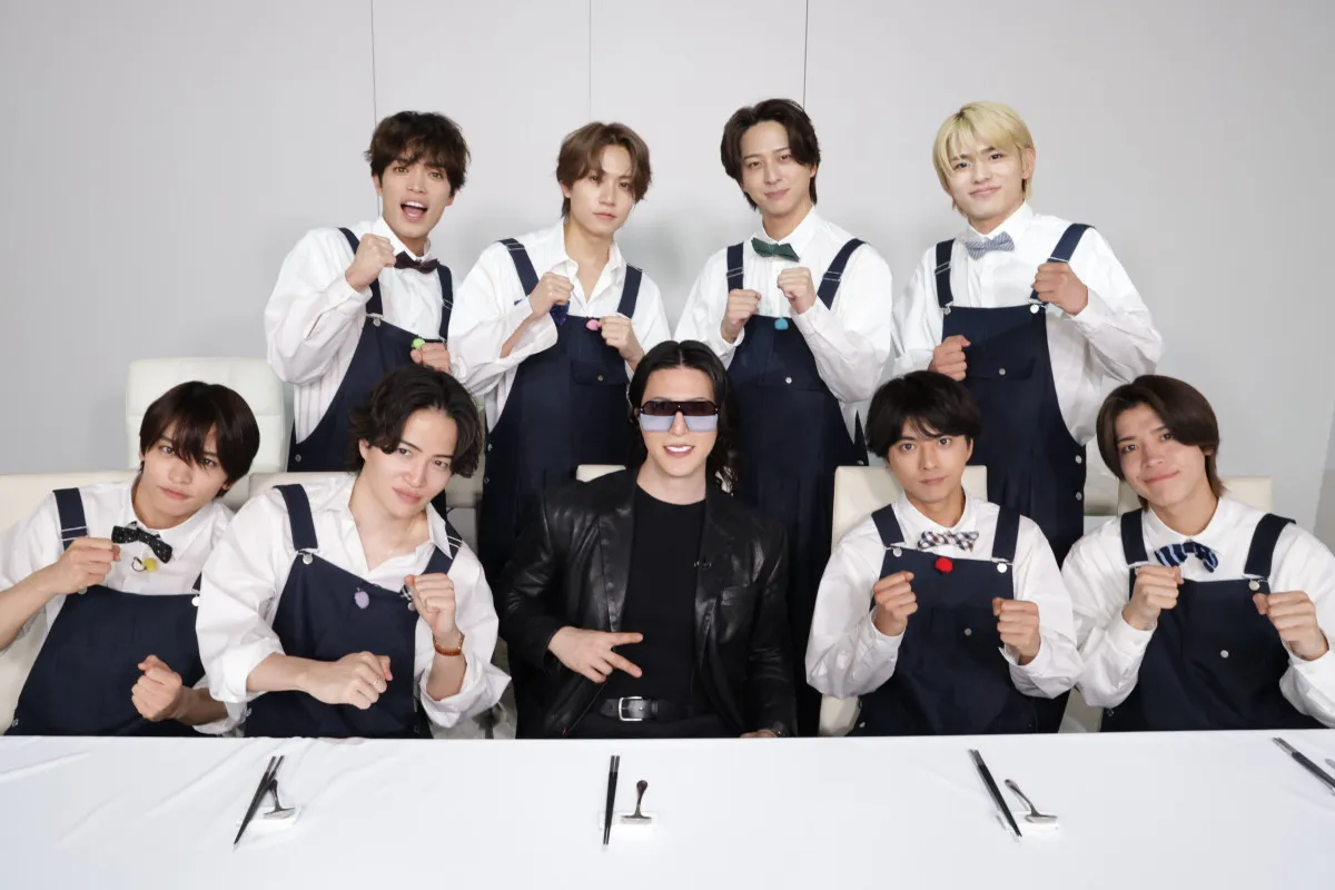【タイムレスマン】timelesz、絶品肉料理をかけてROLANDと2択クイズに挑戦　新企画「腹ペコ2択マン」始動