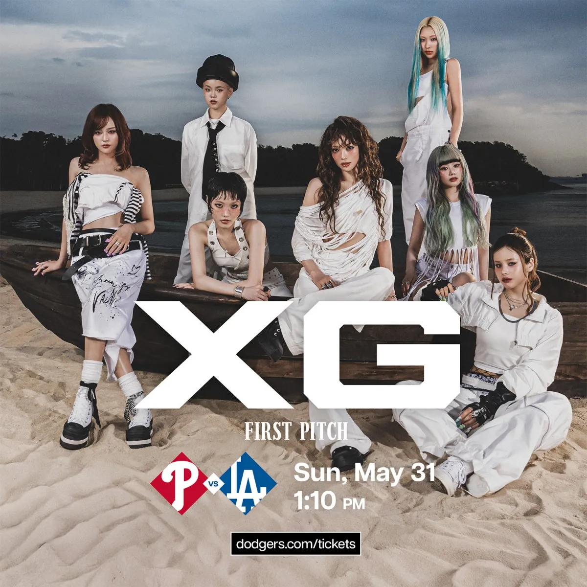 XG、ドジャース戦で始球式決定　“誰が投げる？”予想で盛り上がる