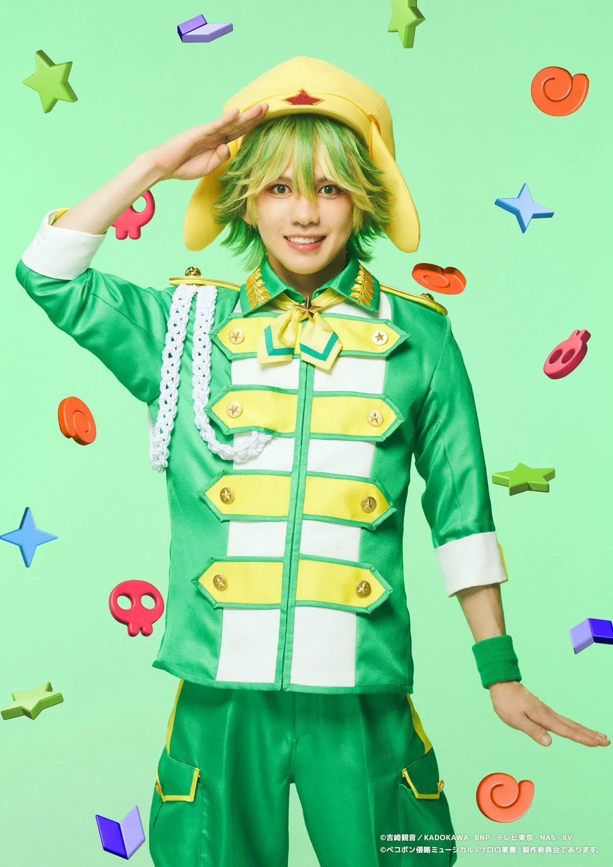 『ケロロ軍曹』ミュージカル豪華な追加キャスト12人発表　小隊5人ソロビジュアル解禁