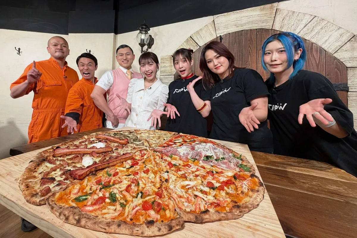 世界一の称号を獲得した名店の直径1メートルの巨大ピザ…　爆食リベンジマッチを放送　22日『デカ盛りハンター』