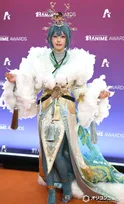 【CAA】えなこ、世界的アニメアワードで“超豪華”な日本の神様のコスプレ披露
