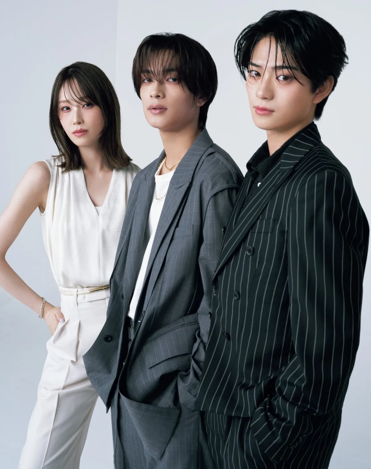 なにわ男子・高橋恭平、高橋ひかる＆岩瀬洋志と真面目に“仕事論”明かす「個人で仕事をするときは…」　『Oggi』にそろって登場