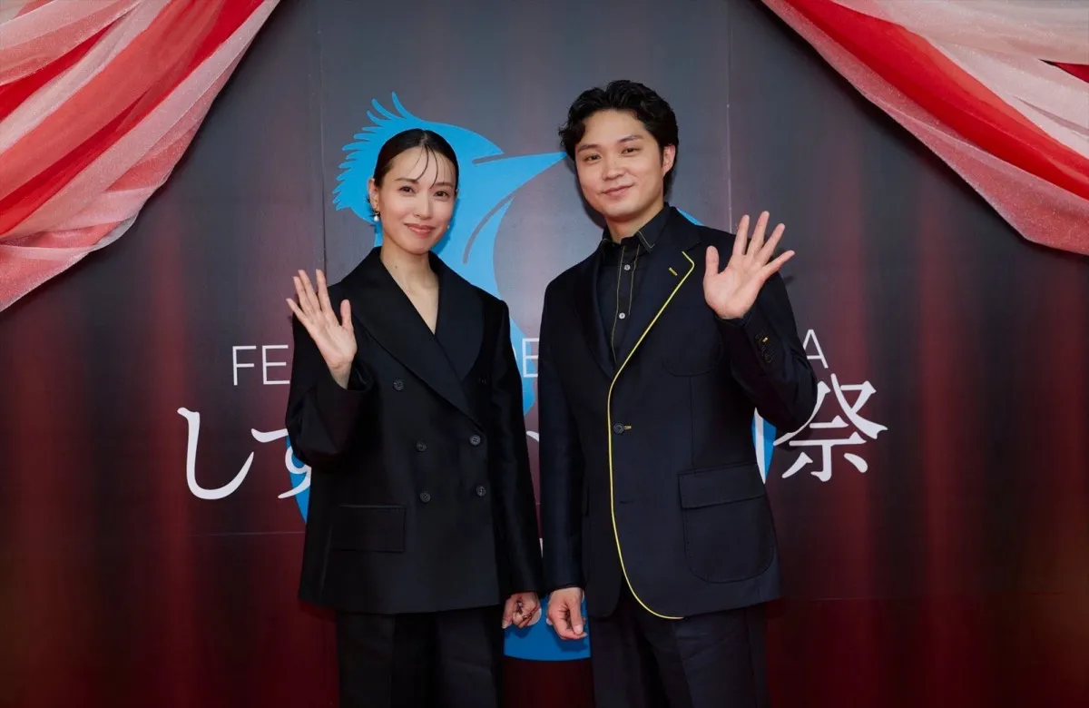 戸田恵梨香、初対面の磯村勇斗にエール「映画界を担う、たくましい俳優さん」　「しずおか映画祭」開幕