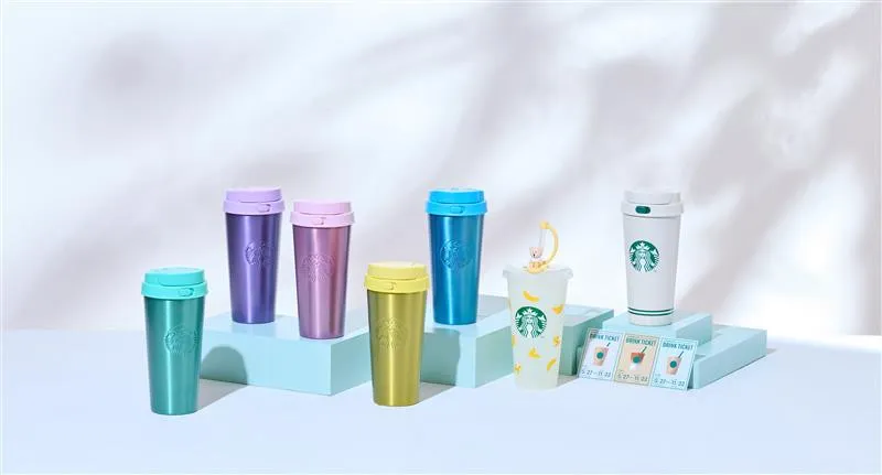 【スタバ新作グッズ】推し活でも大活躍のカラータンブラーにバナナモチーフも　夏らしさ全開の日本上陸30周年記念グッズ第2弾が登場