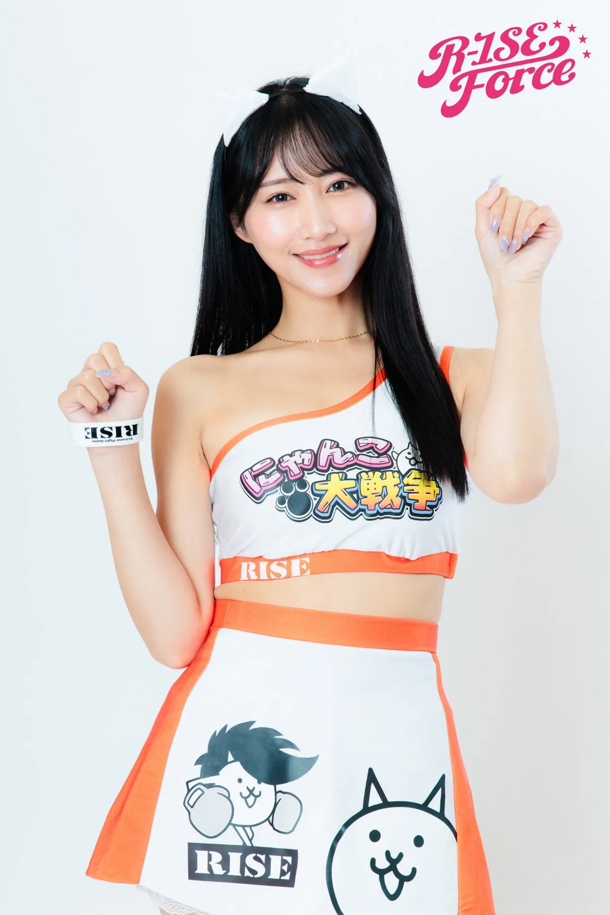 グラビアモデル・川瀬もえ、キックボクシングフェス.2「GOAT」で白鳥大珠戦のスペシャルラウンドガールとして登場　『ラブパワーキングダム2』で共演