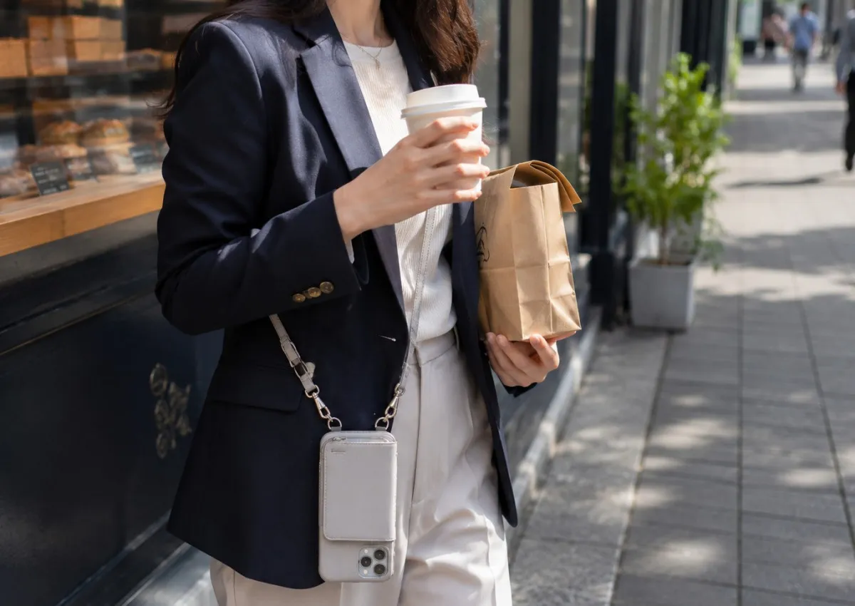 「これにしてから荷物減った」外出がラクになるスマホショルダー　“財布いらず”感覚で動ける人気アイテム