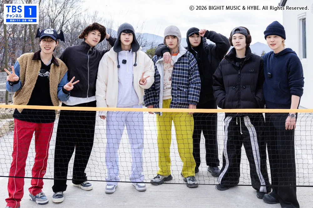 BTSの“友情旅行”に密着『RUN BTS 2.0』テレビ初独占放送　7人の本気対決と無邪気な姿　デビュー13周年記念の一挙放送も