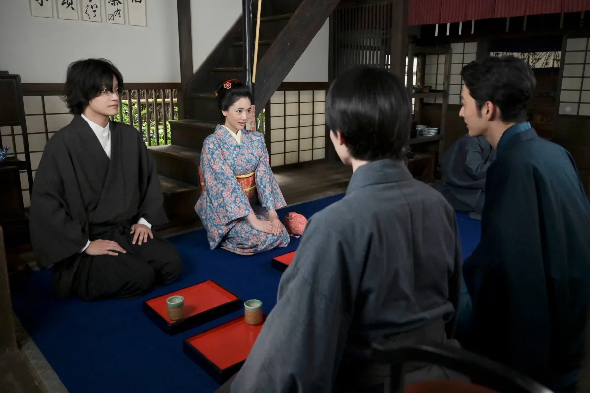 『風、薫る』シマケンが槇村の兄・宗一と安を引き合わせていた　第44回場面カット