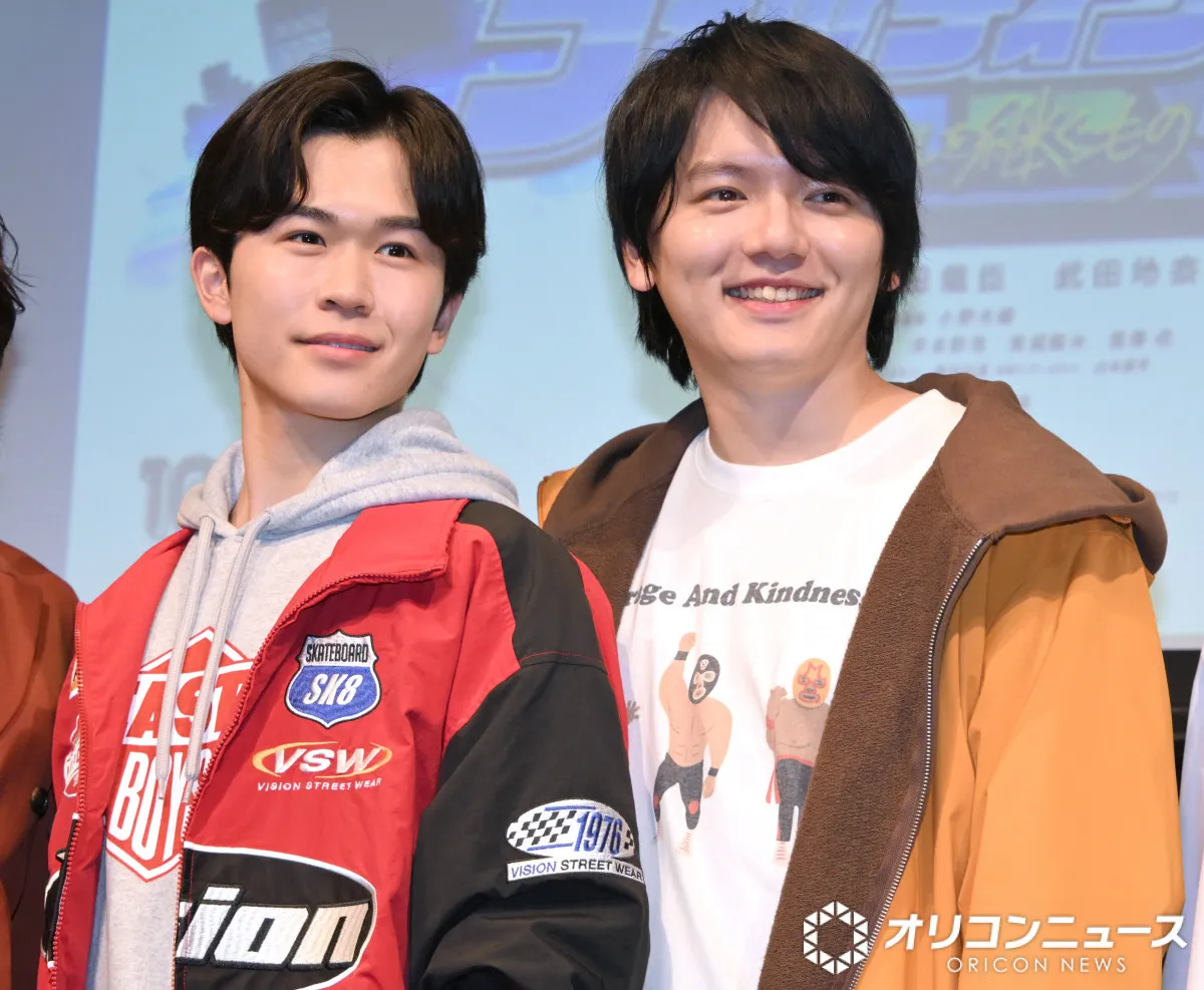 濱田龍臣、TTFCイベントに“ジーッとして”いられず登場　鈴木福がツッコミ「東映だから！」　うっかり変身して苦笑い