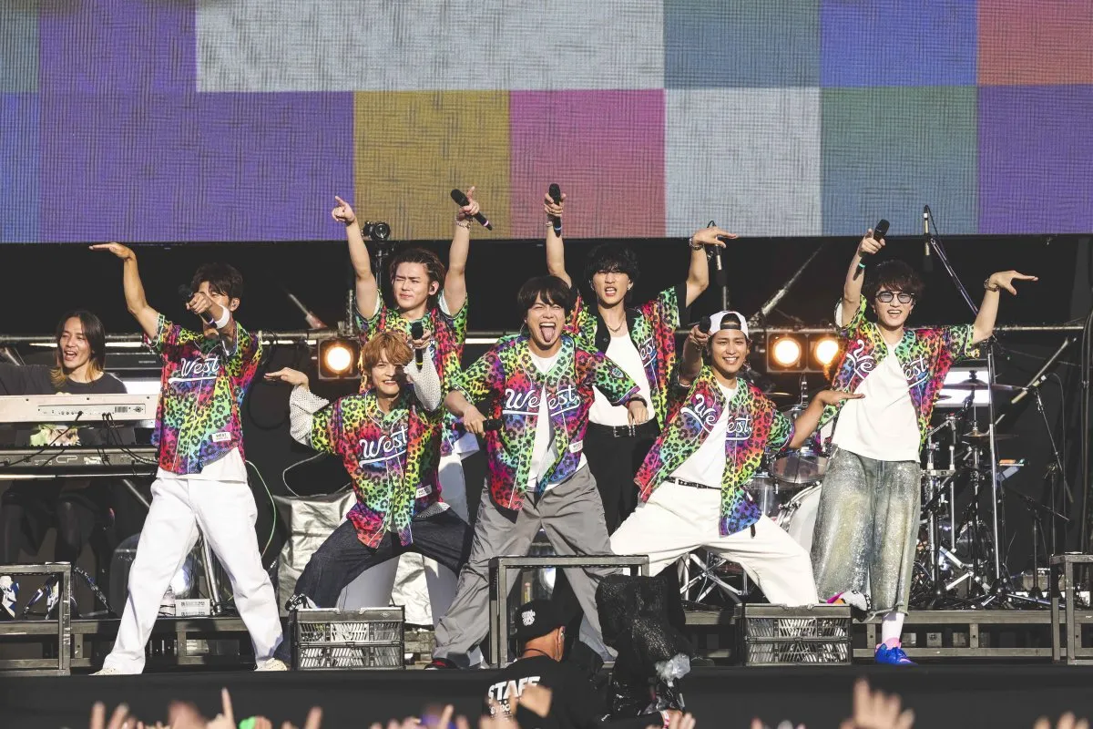 WEST.、メトロック2026出演に成長感じる　「メンバーの背中がすごく大きくなっている」【コメント全文】