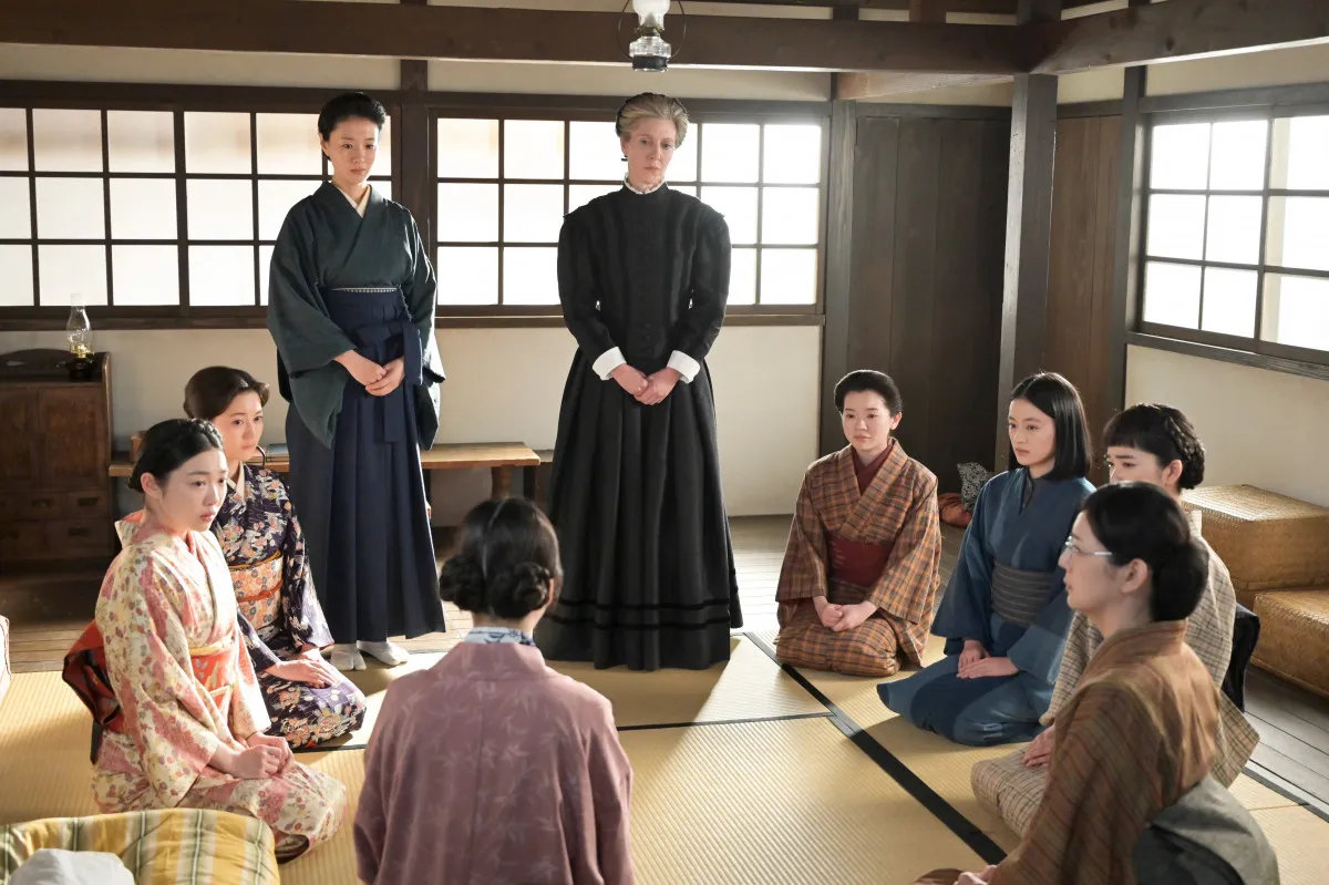 『風、薫る』バーンズの特別授業が行われ…　第47回場面カット