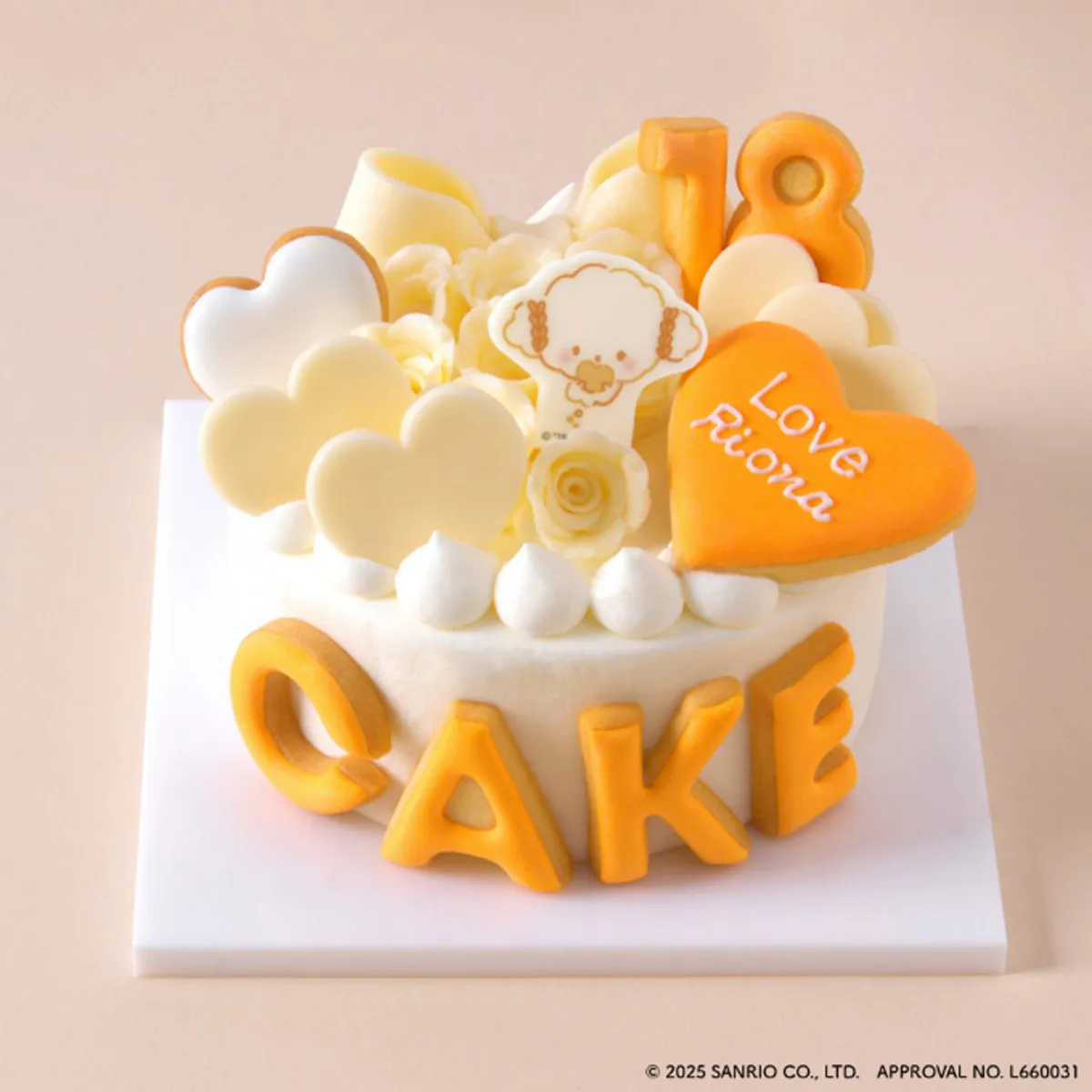 サンリオ「エンジョイアイドルシリーズ」“カスタムケーキ”に4キャラクター仲間入りで「はぴだんぶい」勢ぞろい　世界に一つだけのケーキで推しをお祝い