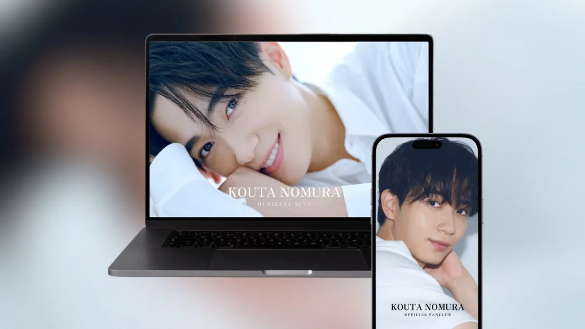 野村康太、オフィシャルサイト＆ファンクラブ開設　話題作多数出演のメンノンモデル