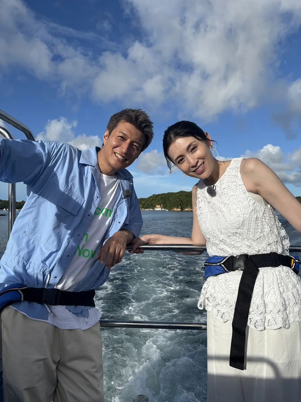 雛形あきこ＆天野浩成、結婚13年目の旅　情熱ダンス→海、妻にサプライズも