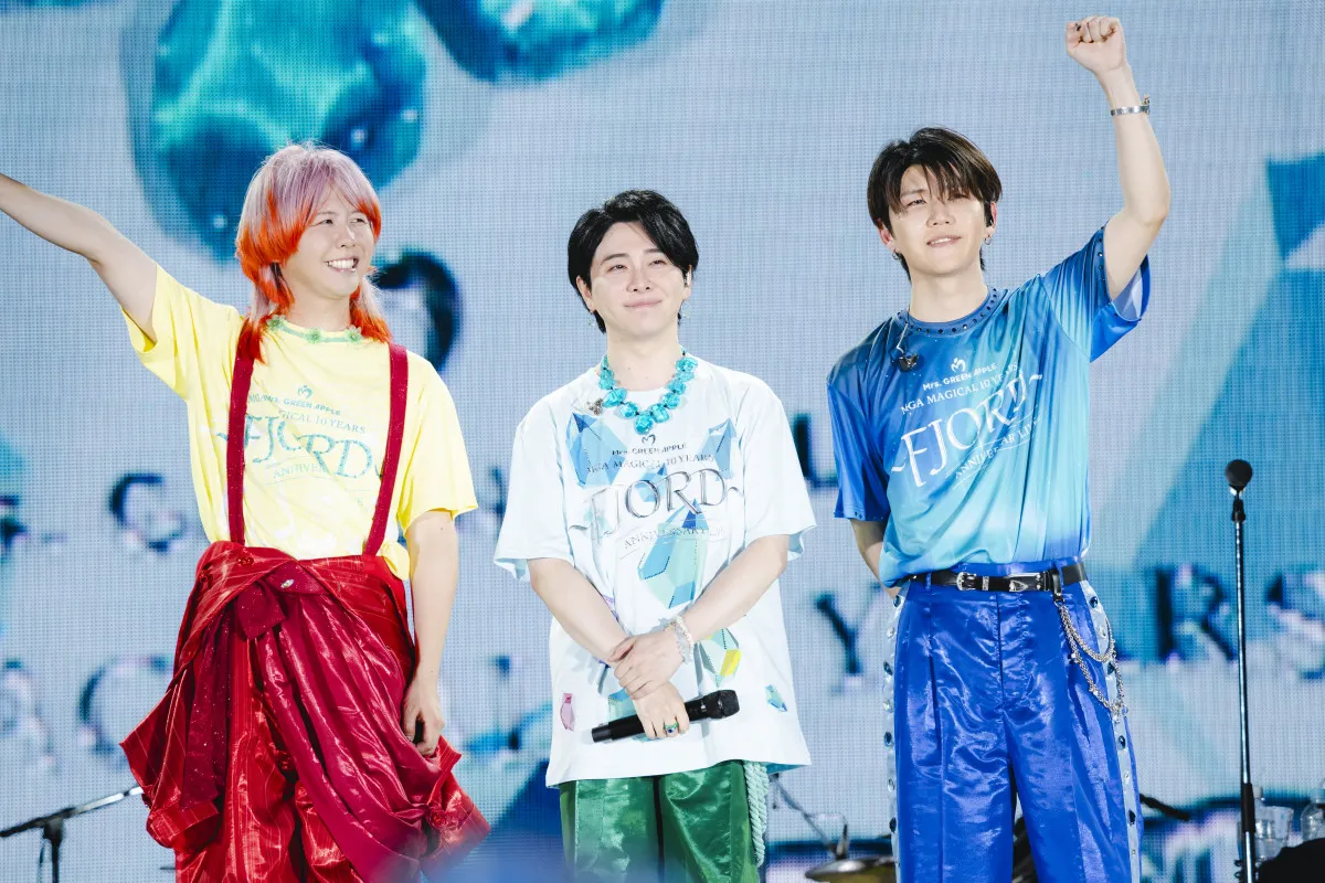 Mrs. GREEN APPLE、10周年ライブで“新曲”初披露　大森元貴「見つけてくれて、気付いてくれて、ありがとう」【独占写真あり・ライブレポート】