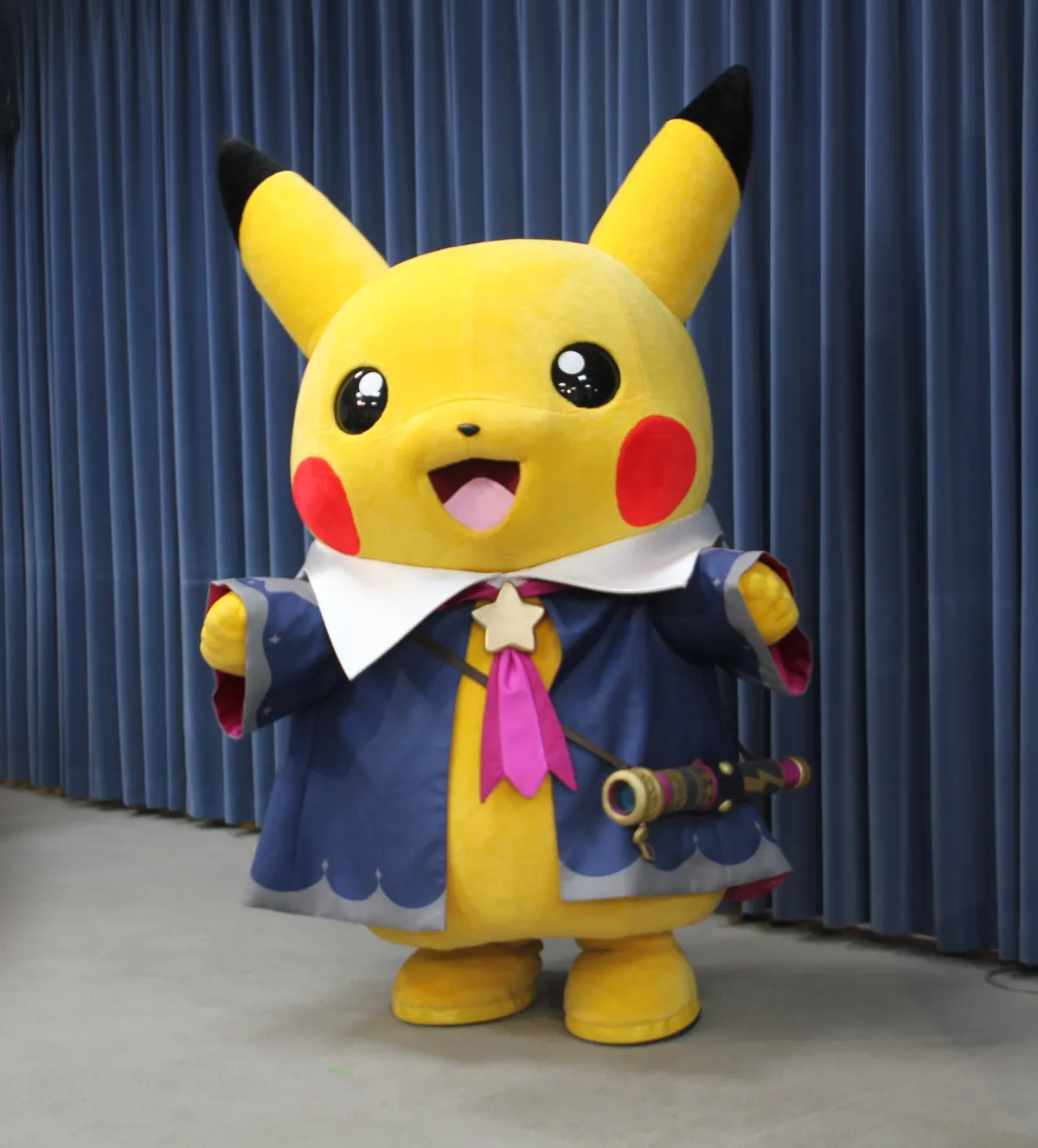 ほしぞらピカチュウ、会見登場で記者和む　異例の撮影時間10分の長さで笑い声！文部科学省で『ポケモン天文台』開催発表