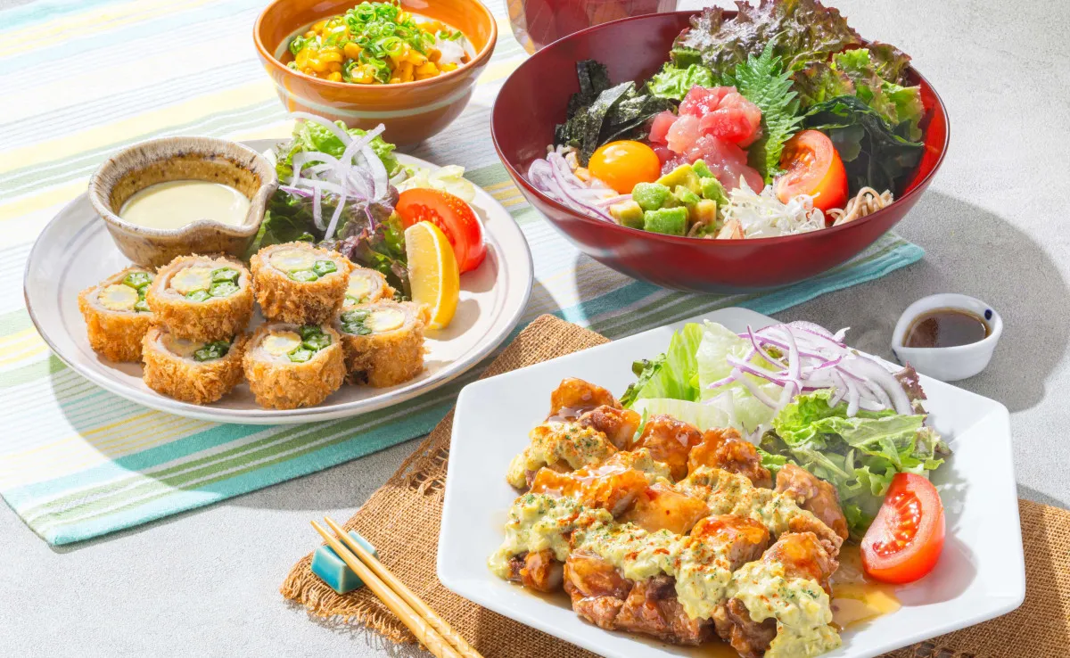 大戸屋初のハワイアン風メニューが登場　夏野菜で元気とチャージ