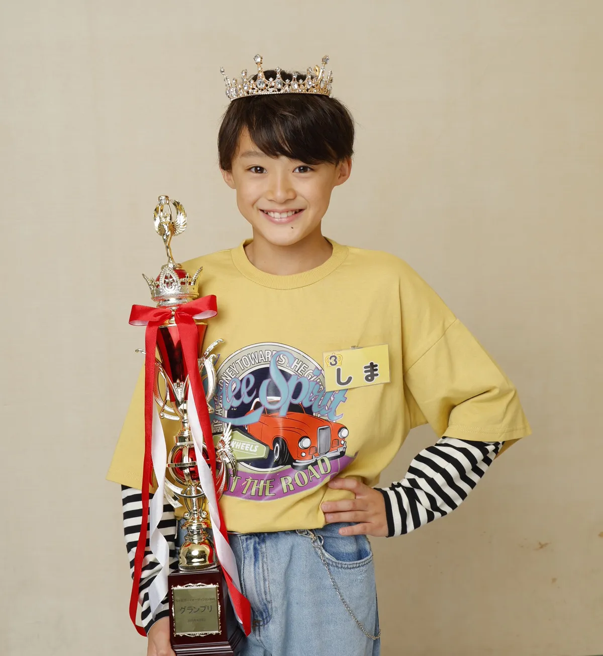 「ちゃおボーイオーディション」初代グランプリは10歳の南條志馬さん　関西No.1の水泳・平泳ぎ選手が芸能と水泳の二刀流目指す