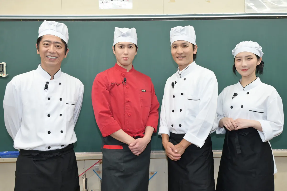 Snow Man宮舘涼太、長野博と“幻の豚肉”主役のカレー作り　茨城の小学生たちをおもてなし