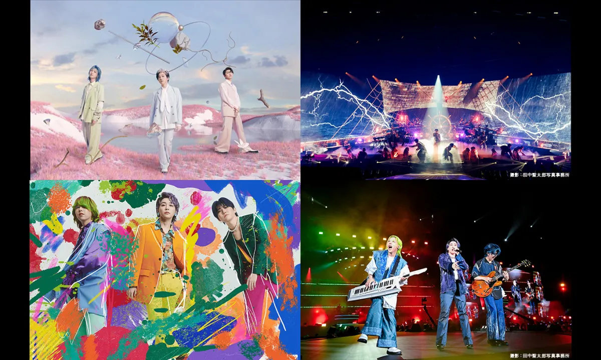 WOWOW、Mrs. GREEN APPLE主催イベント『CEREMONY』9・14放送＆過去ライブ4作品の連続放送も
