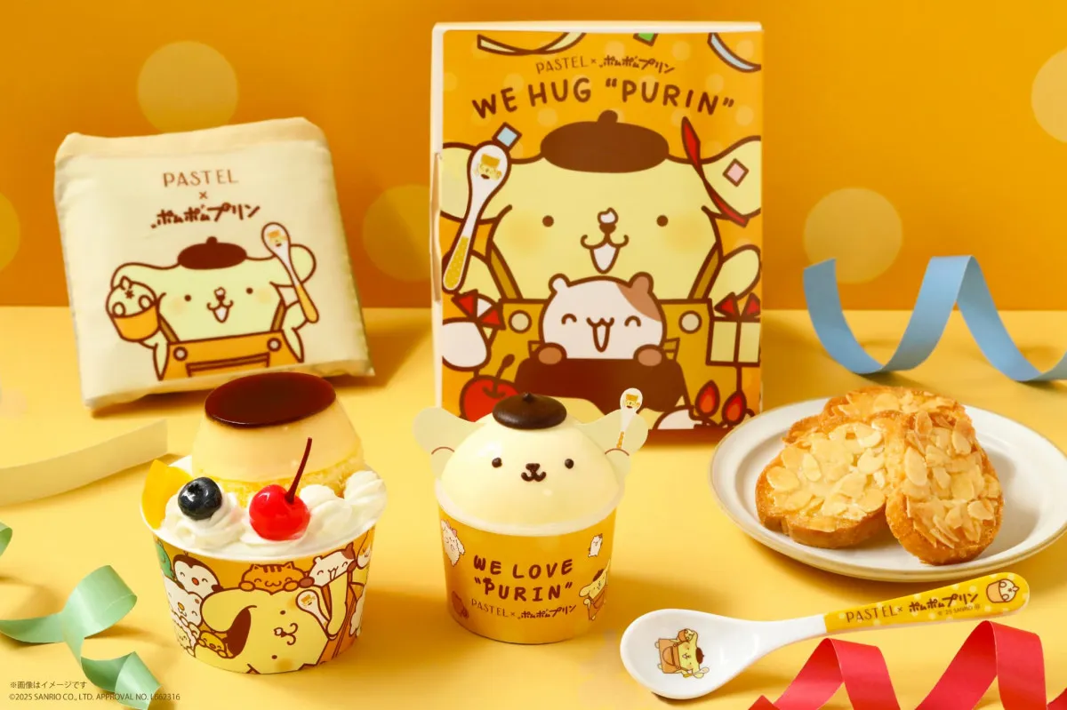 パステル×「ポムポムプリン」コラボ再び！　サクサク食感の新作ラスク登場