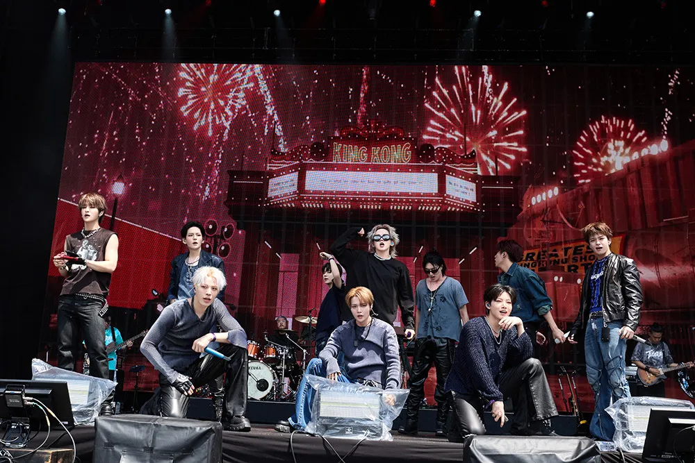 TREASURE、サマソニ大阪で“灼熱”ステージ　“ライブ型アーティスト”としての本領発揮