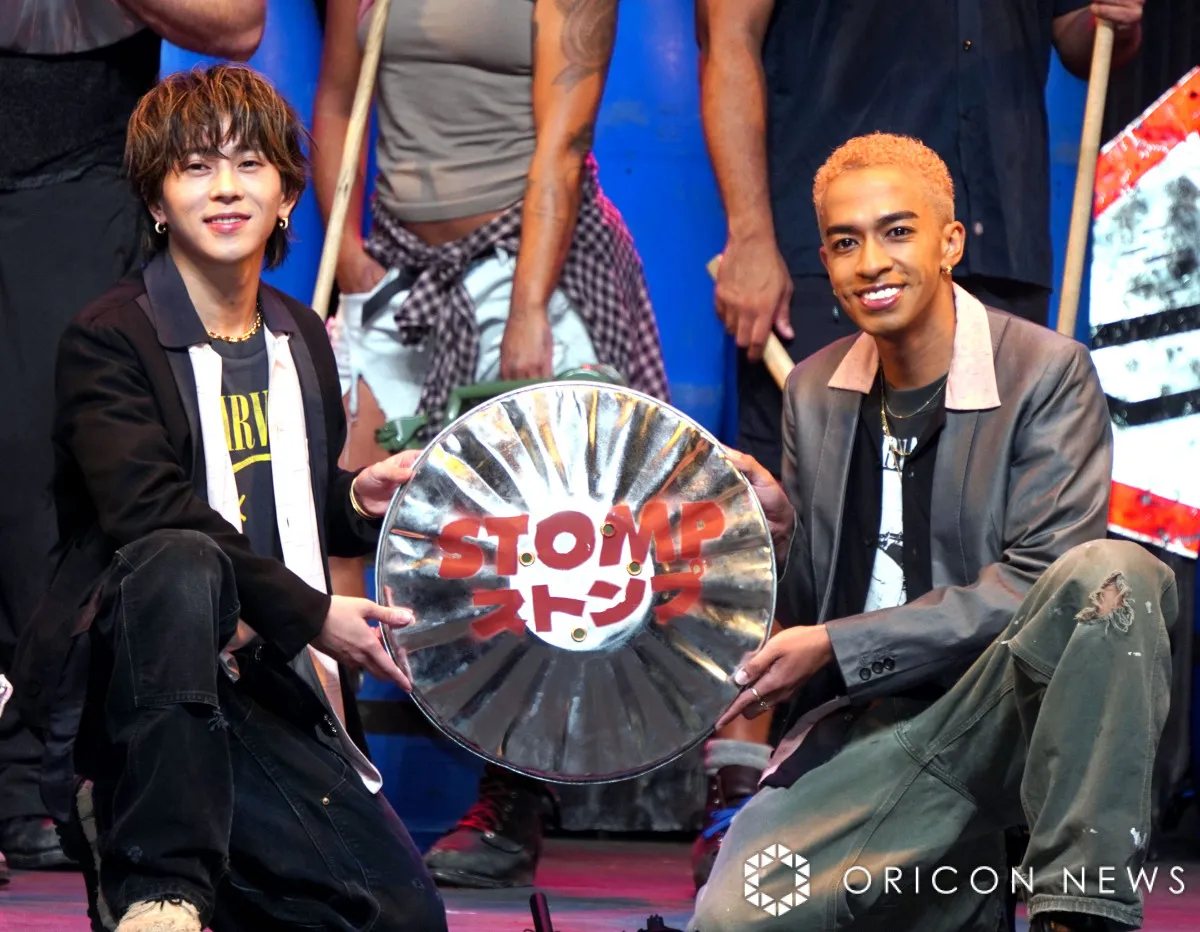 末澤誠也＆リチャード、『STOMP』パフォーマーに“粉もん”おすすめ「食べてほしいですね」