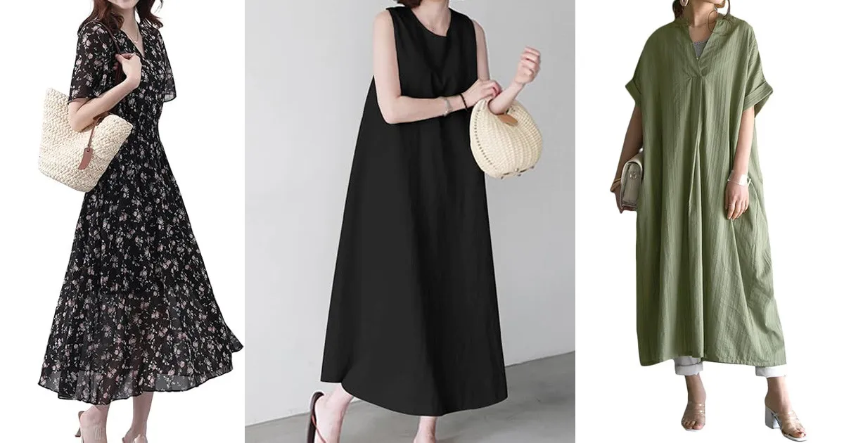 「お気に入りに決定」「体型カバーも叶う」リネン＆シフォンが涼しい夏ワンピース8選