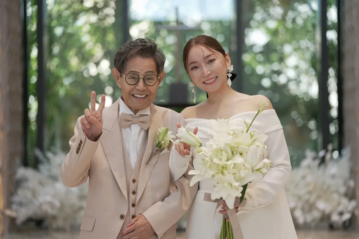 82歳・加藤茶、妻・綾菜と大人ウェディング　バッシング乗り越え結婚15年目「生まれ変わっても、迎えに行くよ」