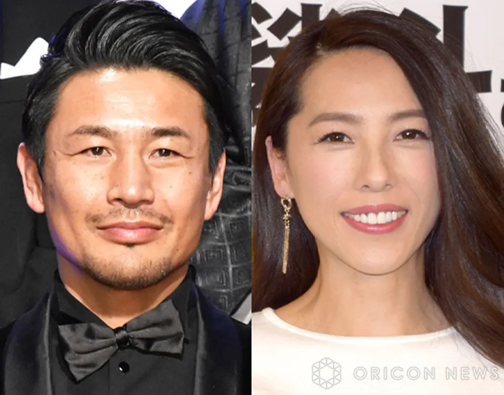 魔裟斗＆矢沢心、夫婦で美ボディ際立つ“ラブラブ”水着ショット「超絶イケおじと美女ですね！」「美しい奥様で」